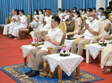 เข้าร่วมพิธีเจริญพระพุทธมนต์เฉลิมพระเกียรติพระบาทสมเด็จพระเจ้าอยู่หัว สมเด็จพระนางเจ้าสิริกิติ์ พระบรมราชชนนีพันปีหลวง สมเด็จพระนางเจ้าฯ ณ วัดพราหมณี อำเภอเมืองนครนายก จังหวัดนครนายก ... พารามิเตอร์รูปภาพ 6