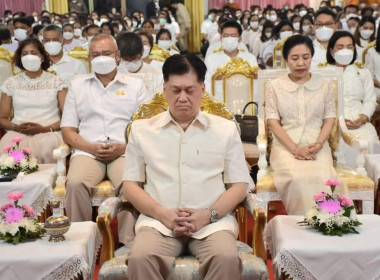 เข้าร่วมพิธีเจริญพระพุทธมนต์เฉลิมพระเกียรติพระบาทสมเด็จพระเจ้าอยู่หัว สมเด็จพระนางเจ้าสิริกิติ์ พระบรมราชชนนีพันปีหลวง สมเด็จพระนางเจ้าฯ ณ วัดพราหมณี อำเภอเมืองนครนายก จังหวัดนครนายก ... พารามิเตอร์รูปภาพ 10