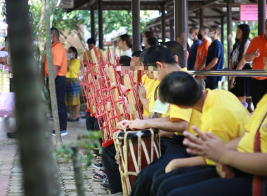 เข้าร่วมเปิดกิจกรรม “ส่งธรรมสู่ใจ เพื่อไทยทั้งมวล” พารามิเตอร์รูปภาพ 13