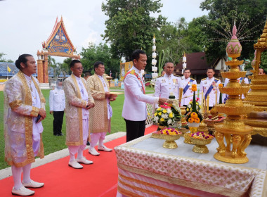 เข้าร่วมพิธีเสกนำพระพุทธมนต์ศักดิ์สิทธิ์ ... พารามิเตอร์รูปภาพ 16