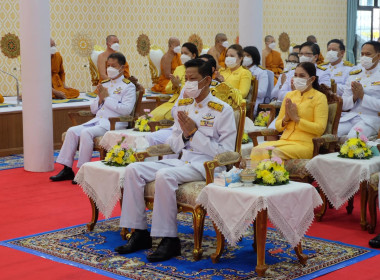 าร่วมพิธีเจริญพระพุทธมนต์ พิธีทำบุญตักบาตรถวายพระราชกุศล ... พารามิเตอร์รูปภาพ 7