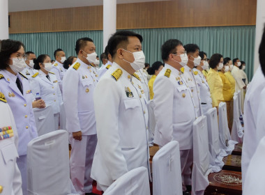 าร่วมพิธีเจริญพระพุทธมนต์ พิธีทำบุญตักบาตรถวายพระราชกุศล ... พารามิเตอร์รูปภาพ 12