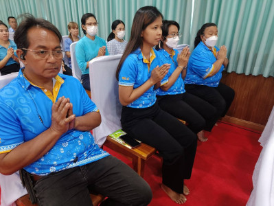 เข้าร่วมพิธีเจริญพระพุทธมนต์ และเจริญจิตตภาวนา ... พารามิเตอร์รูปภาพ 1