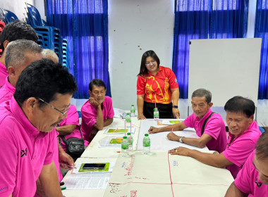 เป็นวิทยากรให้ความรู้เรื่องบทบาทหน้าที่ของกรรมการบริหารกลุ่ม ณ สหกรณ์การเช่าซื้อที่ดินเมืองเก่า จำกัด ... พารามิเตอร์รูปภาพ 17