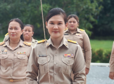 ร่วมจัดกิจกรรมเคารพธงชาติและร้องเพลงชาติไทย (Thai National ... พารามิเตอร์รูปภาพ 6