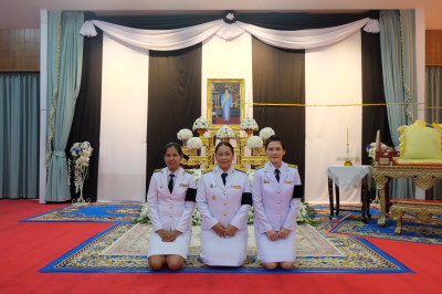 เข้าร่วมพิธีบำเพ็ญกุศล ในวาระครบ 7 วัน (สัตตมวาร) ... พารามิเตอร์รูปภาพ 1