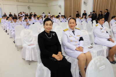 เข้าร่วมพิธีวางพานพุ่มดอกไม้สดถวายราชสักการะเนื่องในวันพระบิดาแห่งฝนหลวง ประจำปี 2568 ... พารามิเตอร์รูปภาพ 1