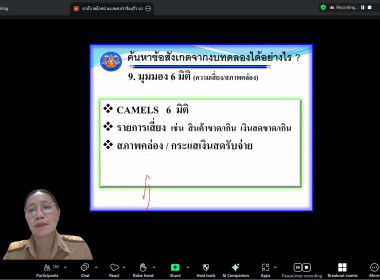 โครงการฝึกอบรม "พัฒนาศักยภาพกรรมการใหม่" (ออนไลน์) รุ่นที่ ... พารามิเตอร์รูปภาพ 18