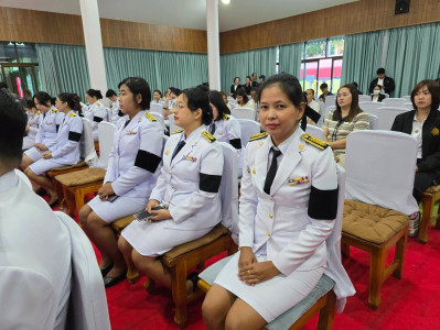 เข้าร่วมพิธีเจริญพระพุทธมนต์และทำบุญตักบาตรเพื่อถวายเป็นพระกุศลแด่สมเด็จพระเจ้าลูกเธอ เจ้าฟ้าสิริวัณณวรี ... พารามิเตอร์รูปภาพ 1