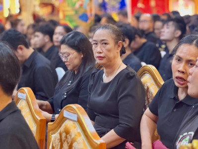 เข้าร่วมพิธีสวดพระพุทธมนต์ และเจริญจิตตภาวนาอุทิศถวายแด่ ... พารามิเตอร์รูปภาพ 1