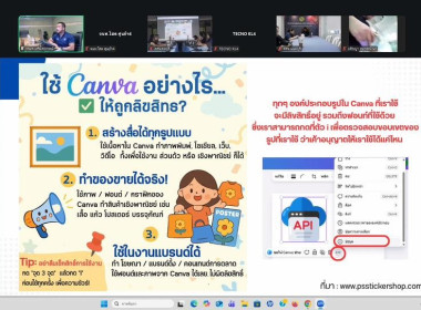 เข้าร่วมโครงการอบรมหลักสูตร "การใช้โปรแกรม Canva AI พารามิเตอร์รูปภาพ 19