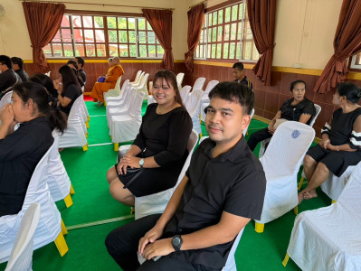 เข้าร่วมพิธีเจริญพระพุทธมนต์และเจริญจิตตภาวนาอุทิศถวายแด่สมเด็จพระนางเจ้าสิริกิติ์ ... พารามิเตอร์รูปภาพ 1