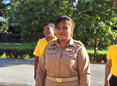 ร่วมกิจกรรมเคารพธงชาติและสวดมนต์ตอนเช้า พารามิเตอร์รูปภาพ 9