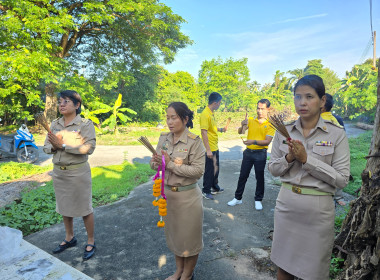 ร่วมกิจกรรมเคารพธงชาติและสวดมนต์ตอนเช้า พารามิเตอร์รูปภาพ 22