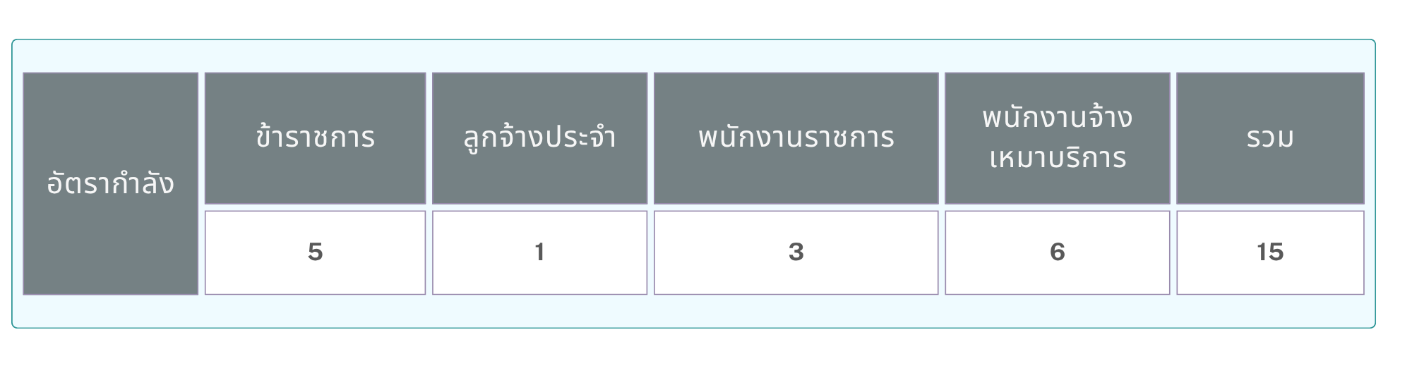 อัตรากำลังศูนย์ฯ4